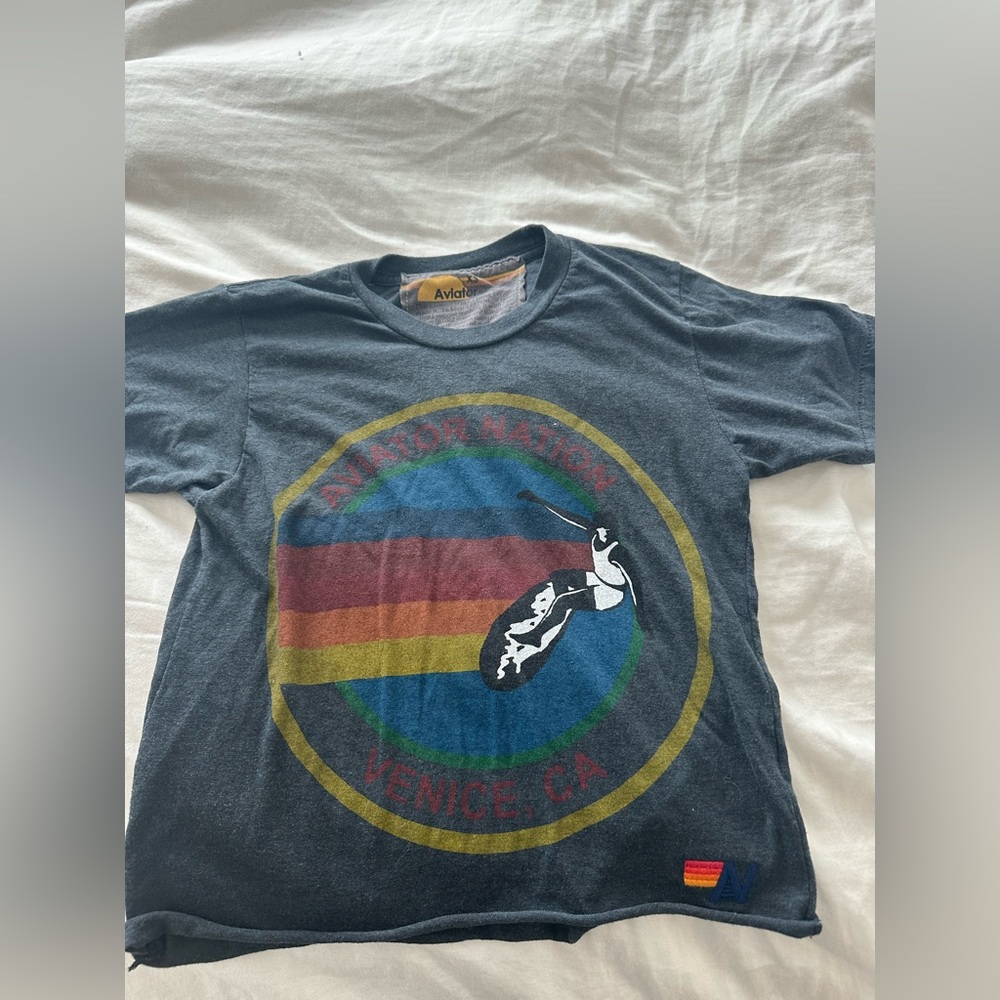 Blue Graphic Tee